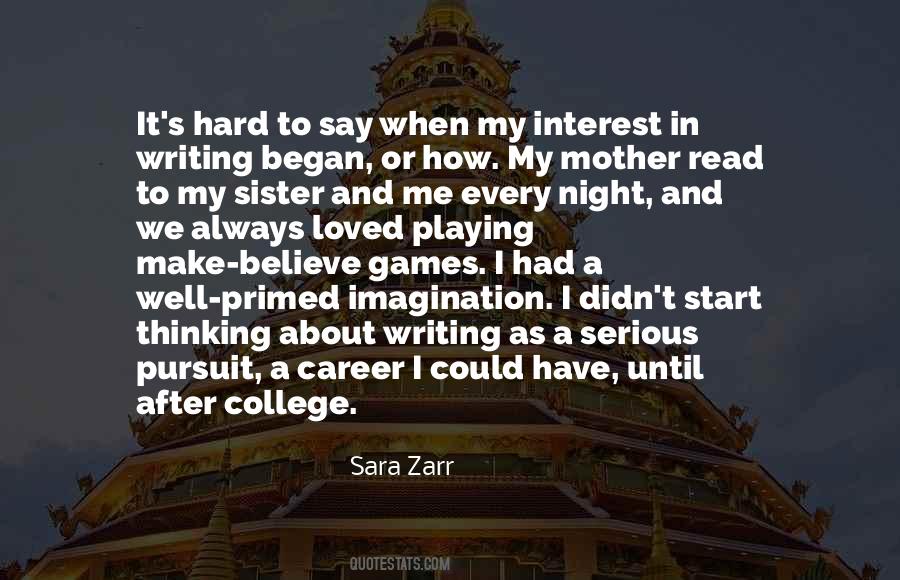 Sara Zarr Quotes #1181347