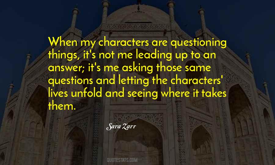 Sara Zarr Quotes #787130