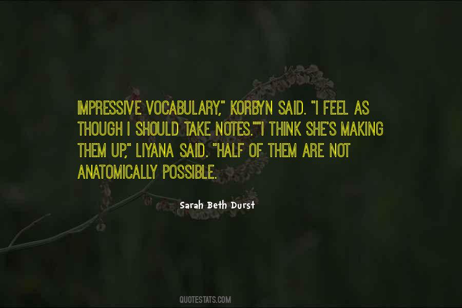 Sarah Beth Durst Quotes #576392
