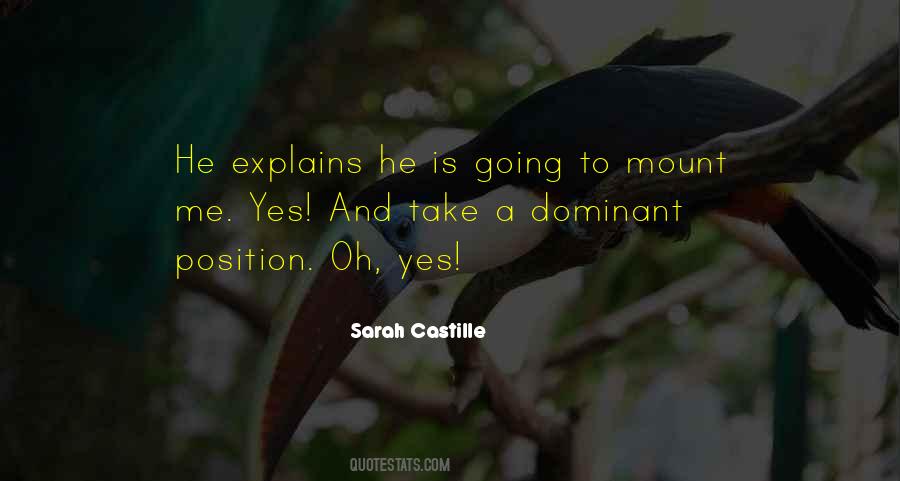 Sarah Castille Quotes #166660