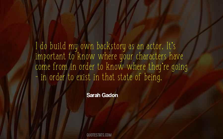 Sarah Gadon Quotes #263081