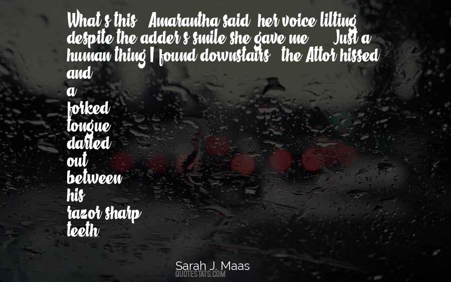 Sarah J Maas Quotes #21490