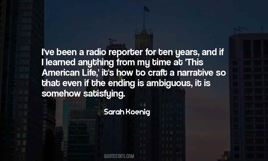 Sarah Koenig Quotes #450896