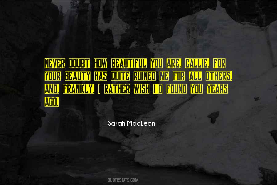 Sarah Maclean Quotes #61695