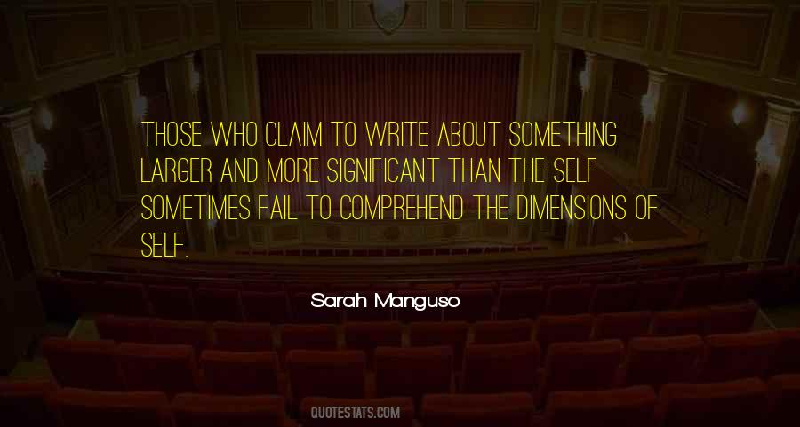 Sarah Manguso Quotes #280833