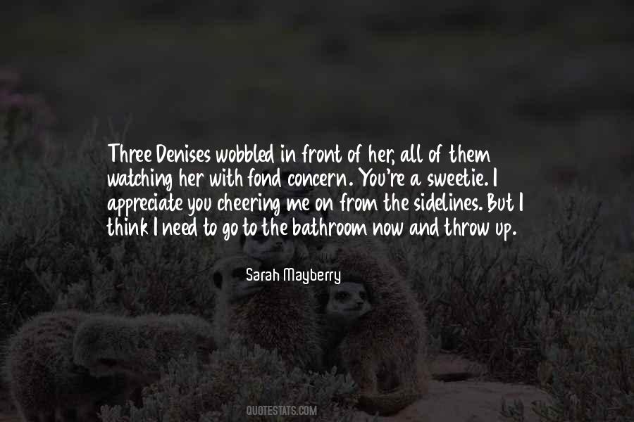 Sarah Mayberry Quotes #825403