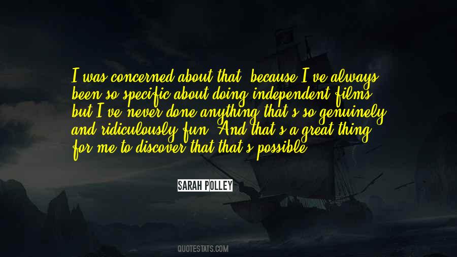 Sarah Polley Quotes #776235