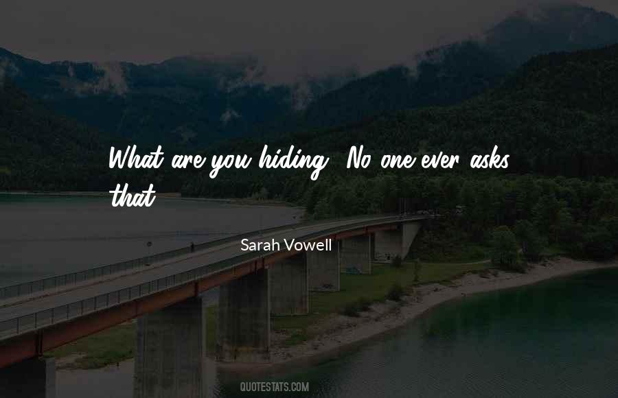 Sarah Vowell Quotes #1048211