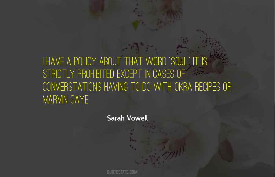 Sarah Vowell Quotes #149420