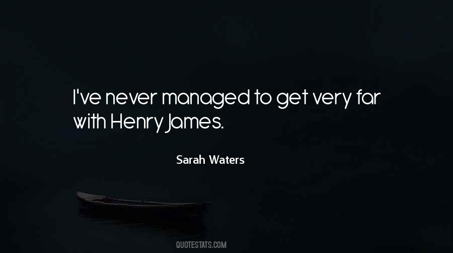 Sarah Waters Quotes #150988