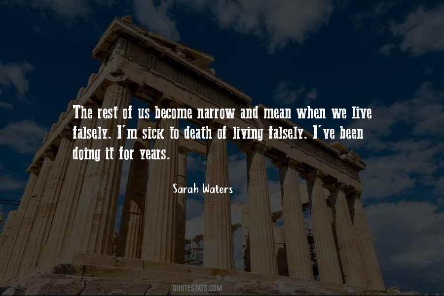 Sarah Waters Quotes #521328