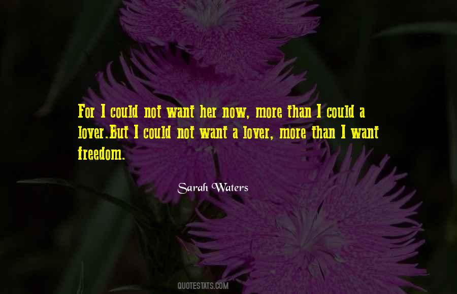 Sarah Waters Quotes #560823