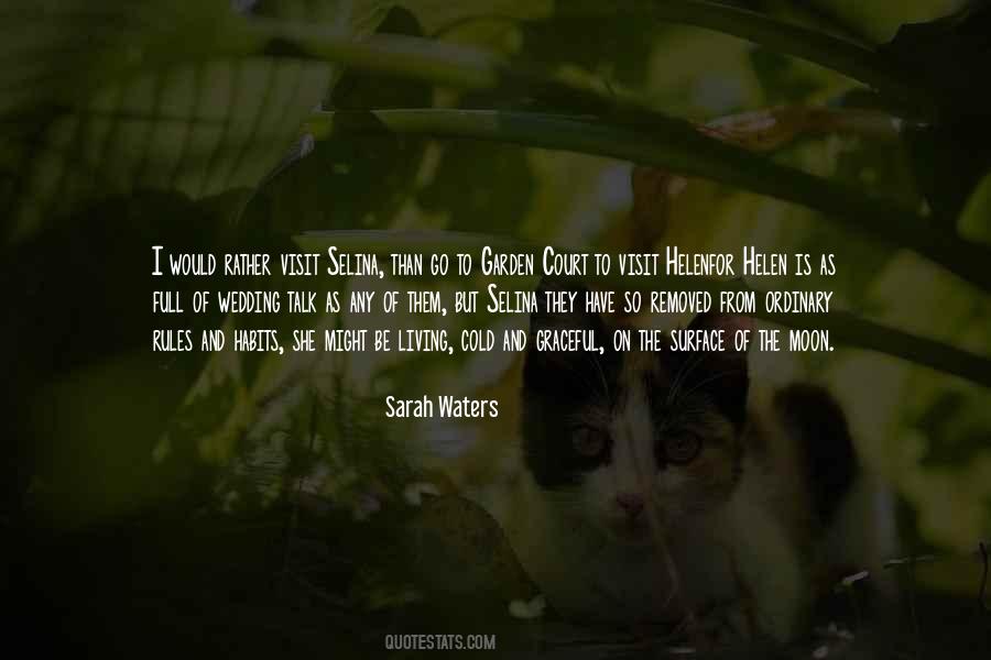 Sarah Waters Quotes #800334