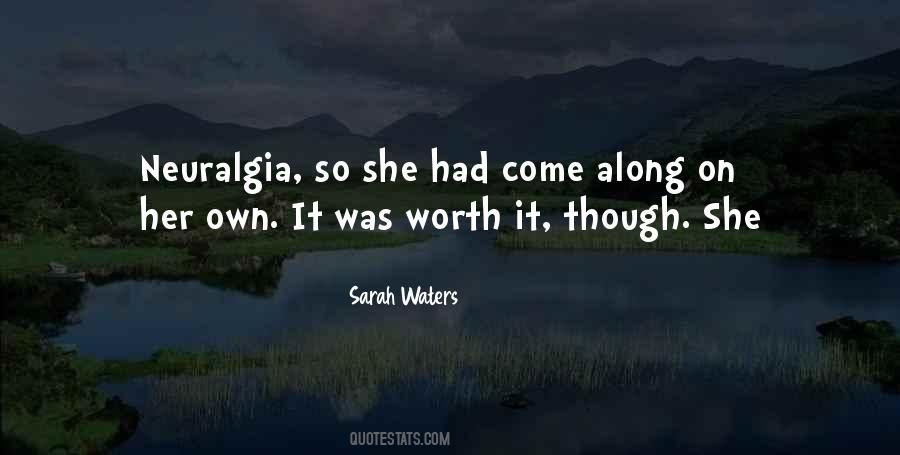 Sarah Waters Quotes #956448