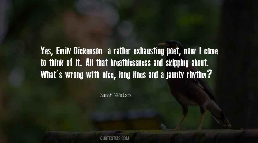 Sarah Waters Quotes #977766