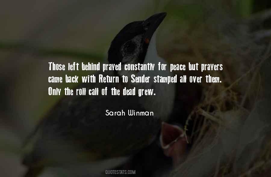 Sarah Winman Quotes #271155