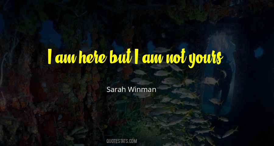 Sarah Winman Quotes #499736