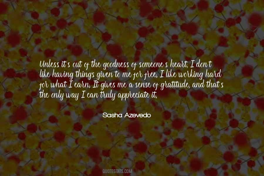 Sasha Azevedo Quotes #1310069