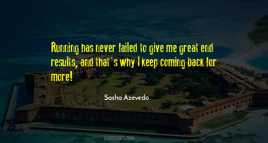 Sasha Azevedo Quotes #997652