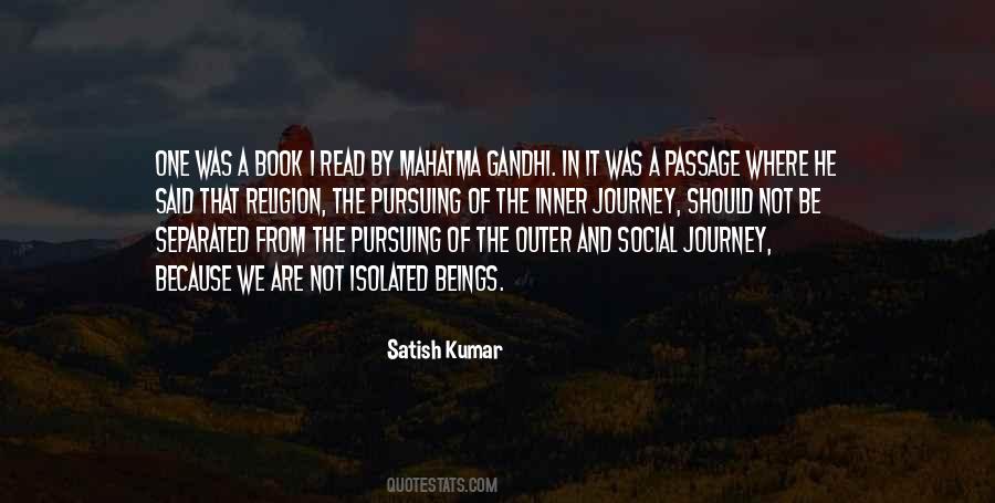Satish Kumar Quotes #1308825