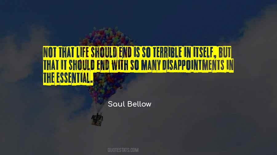 Saul Bellow Quotes #24986