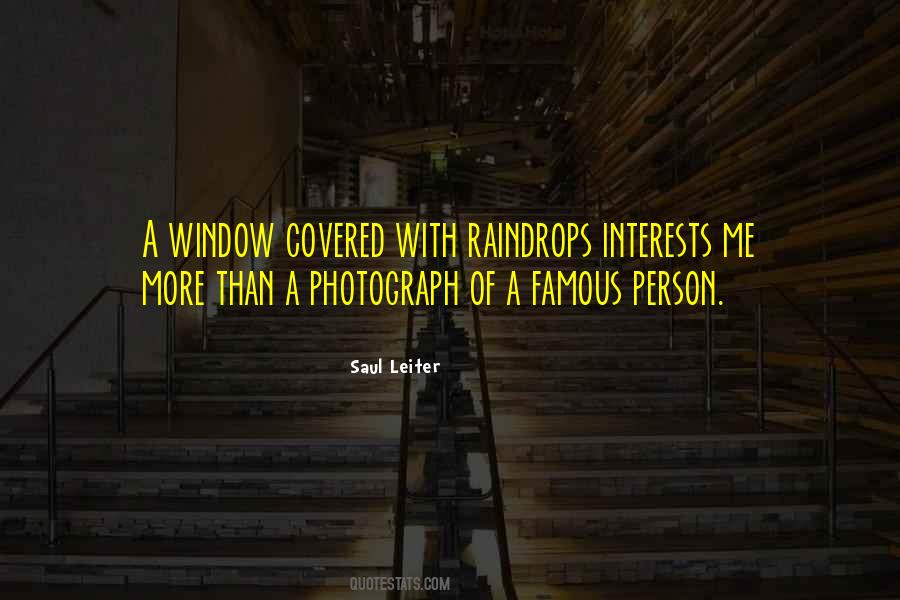 Saul Leiter Quotes #544564