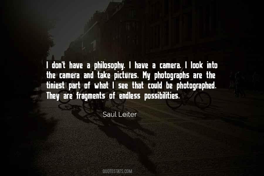 Saul Leiter Quotes #707523
