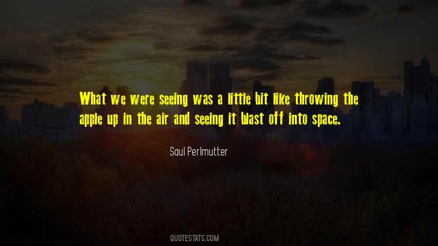 Saul Perlmutter Quotes #238391