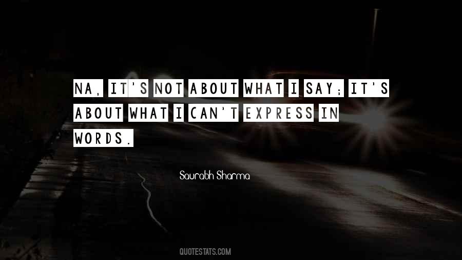 Saurabh Sharma Quotes #381367