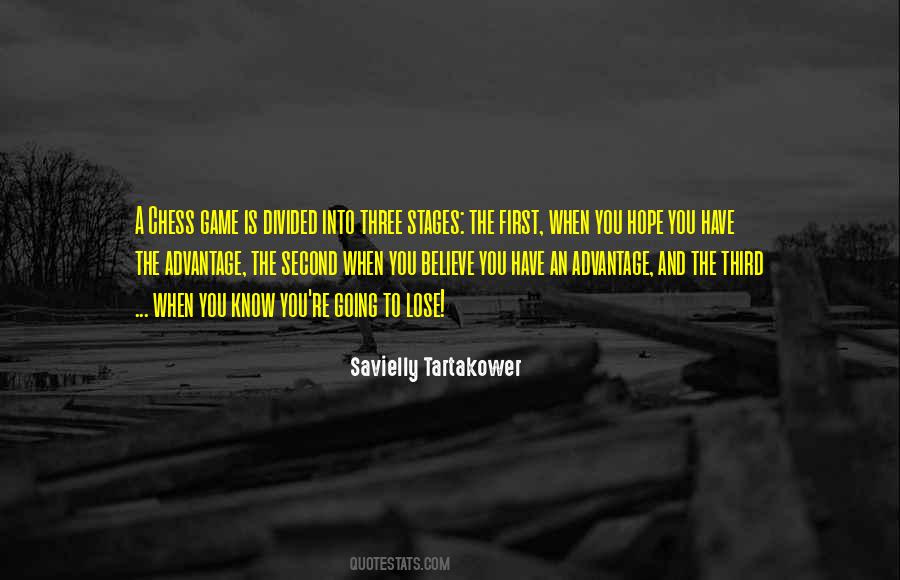 Savielly Tartakower Quotes #9276