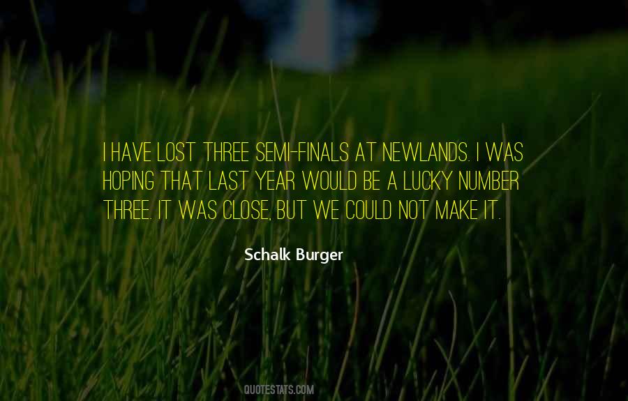 Schalk Burger Quotes #684809