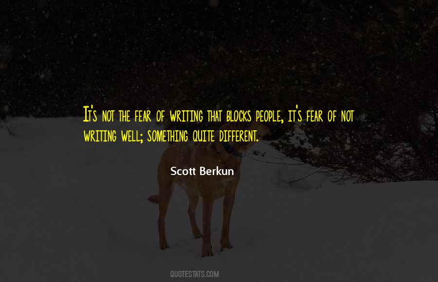 Scott Berkun Quotes #1719992