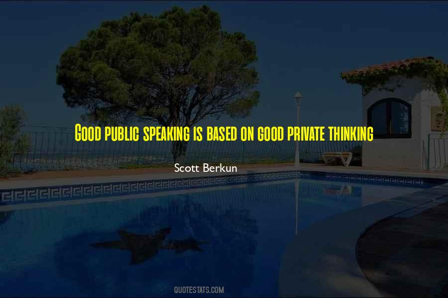 Scott Berkun Quotes #360056