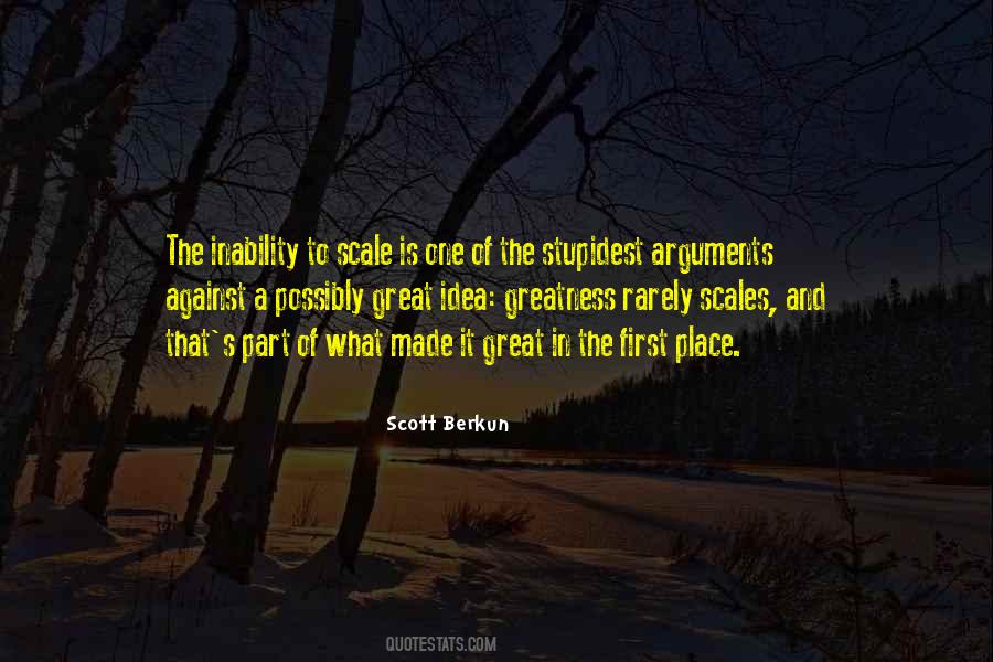 Scott Berkun Quotes #454592