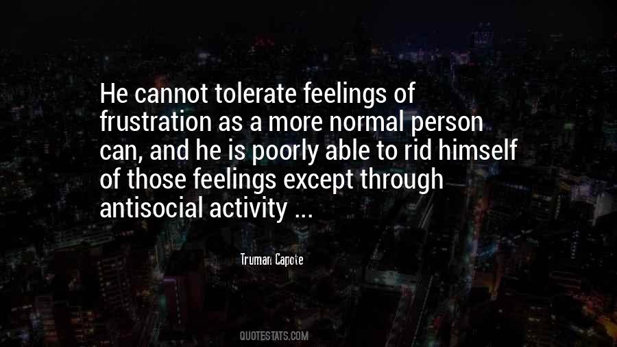 Quotes About Tolerate #1425339