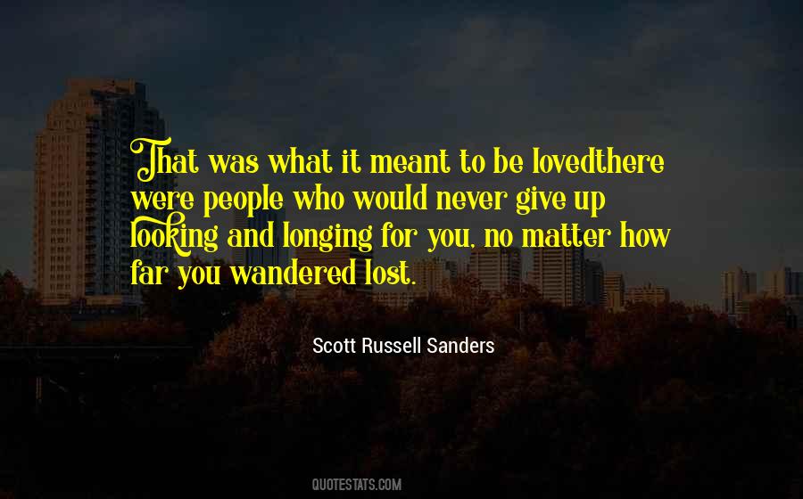 Scott Russell Sanders Quotes #882009