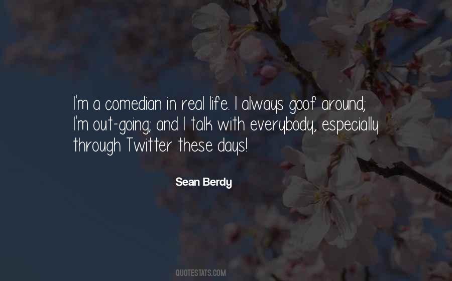 Sean Berdy Quotes #753083