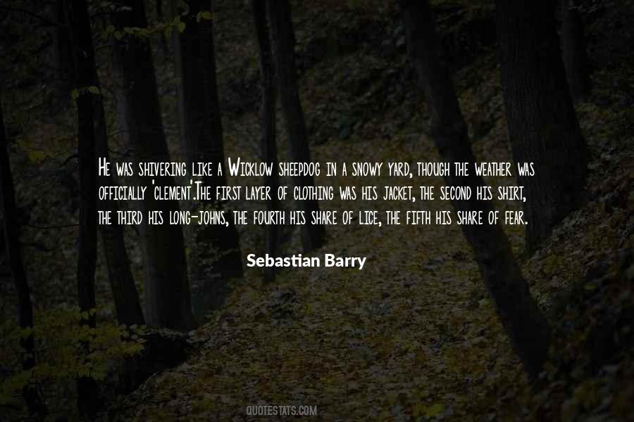 Sebastian Barry Quotes #1476738