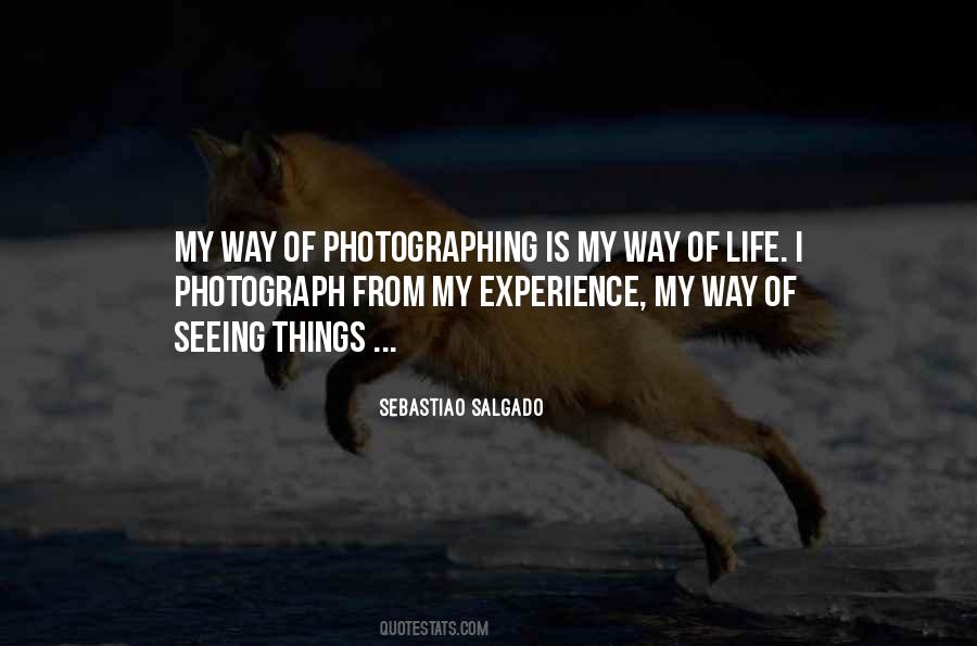 Sebastiao Salgado Quotes #207947