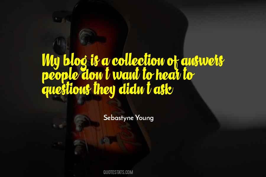 Sebastyne Young Quotes #820131