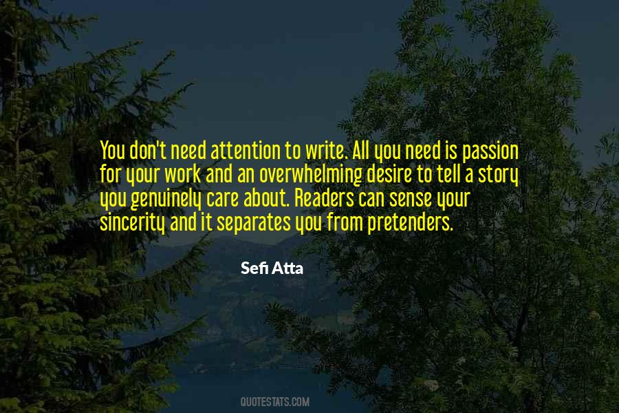 Sefi Atta Quotes #1492439