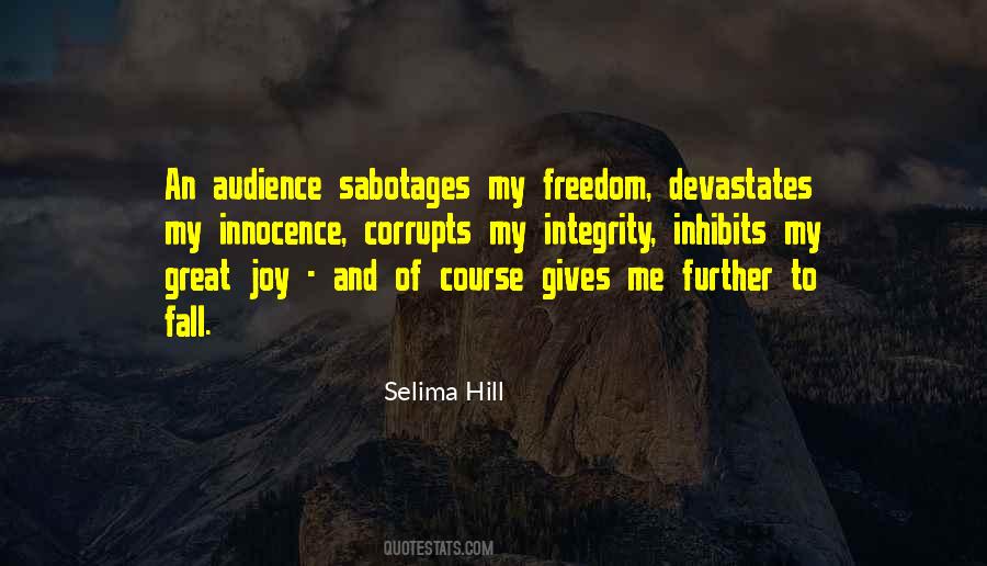 Selima Hill Quotes #1875269