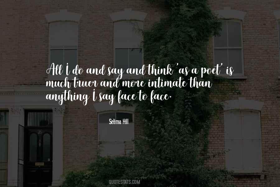 Selima Hill Quotes #372780