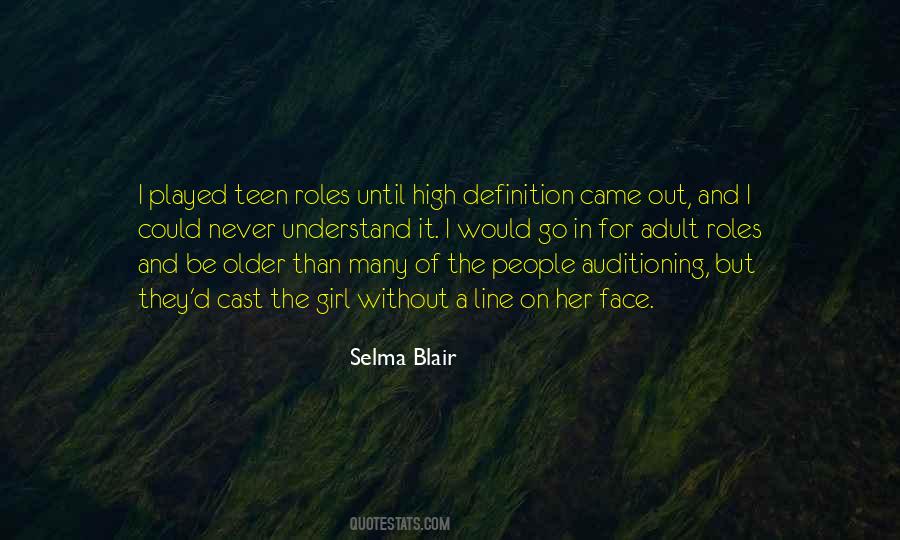 Selma Blair Quotes #903735