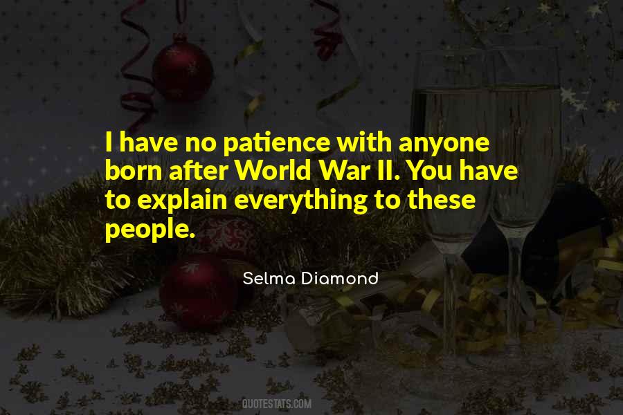 Selma Diamond Quotes #168114