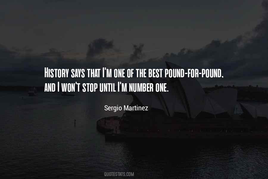 Sergio Martinez Quotes #269663