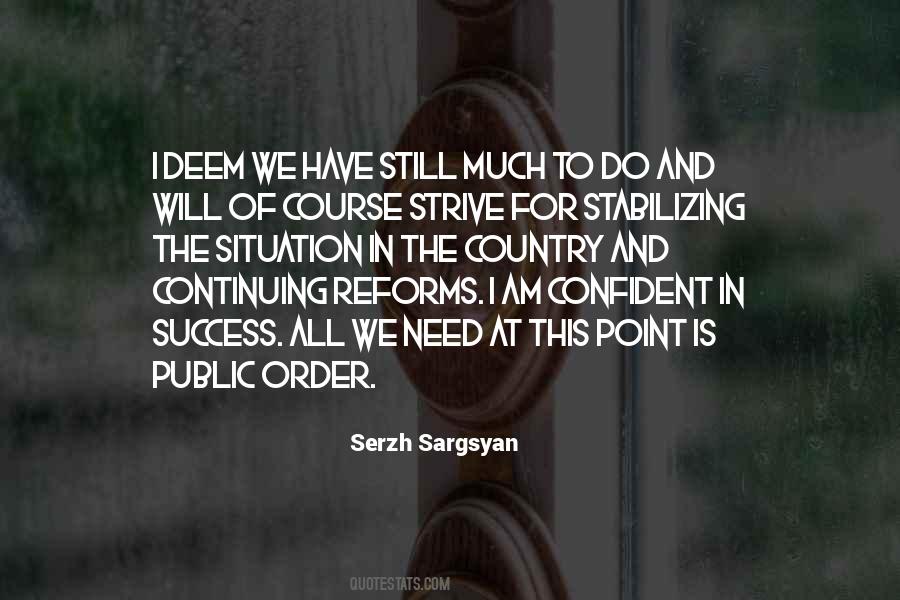 Serzh Sargsyan Quotes #250715