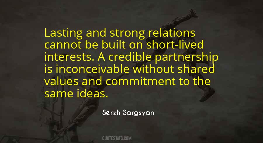 Serzh Sargsyan Quotes #90282