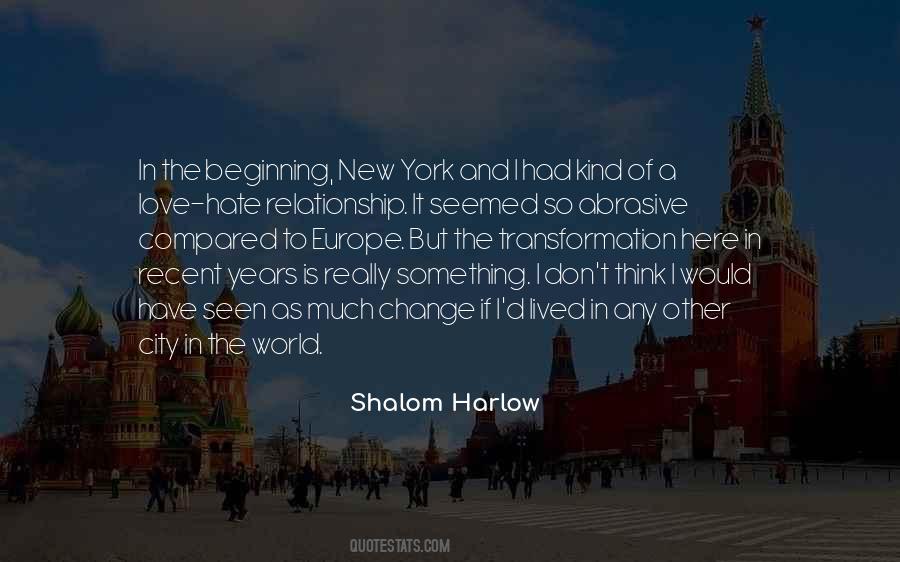 Shalom Harlow Quotes #1269053