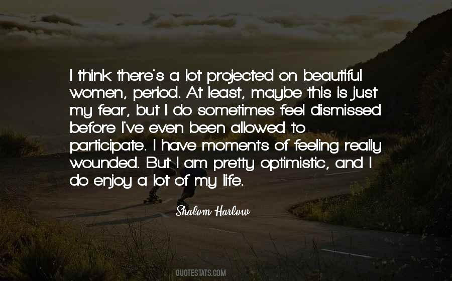 Shalom Harlow Quotes #77577